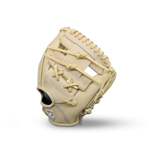 Titan Series 9.50” Infield Training Glove with I-Web, Camel Shell, and Camel Lacing – RHT
