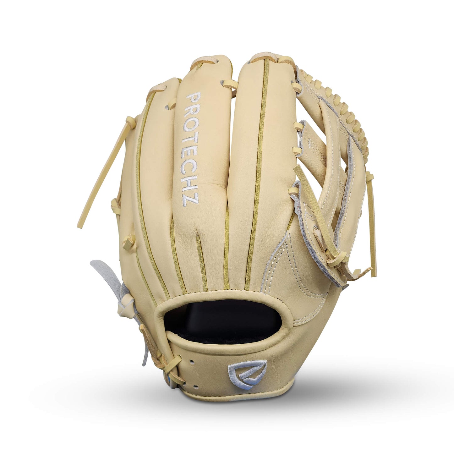Titan Series 11.75” Infield Glove with H-Web, Camel Shell and Palm, and Camel Lacing – RHT