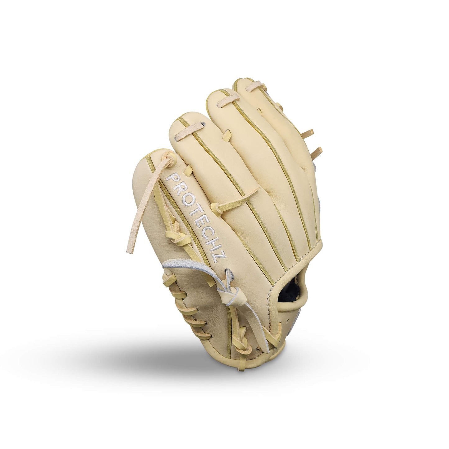 Titan Series 9.50” Infield Training Glove with I-Web, Camel Shell, and Camel Lacing – RHT